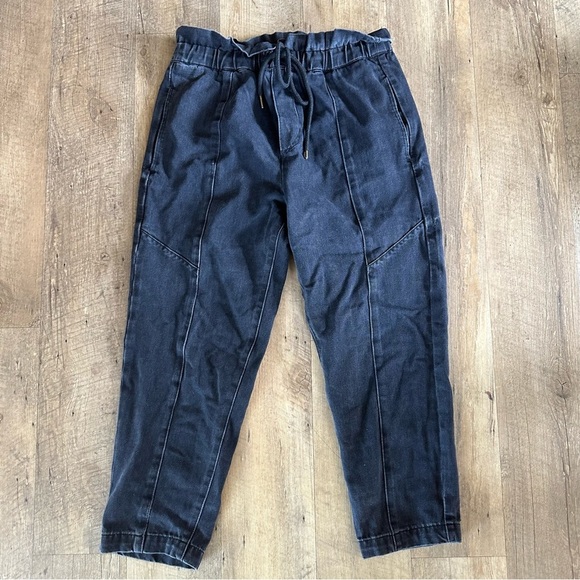 Pistola Cam Cropped Paperbag Jeans - Picture 3 of 11